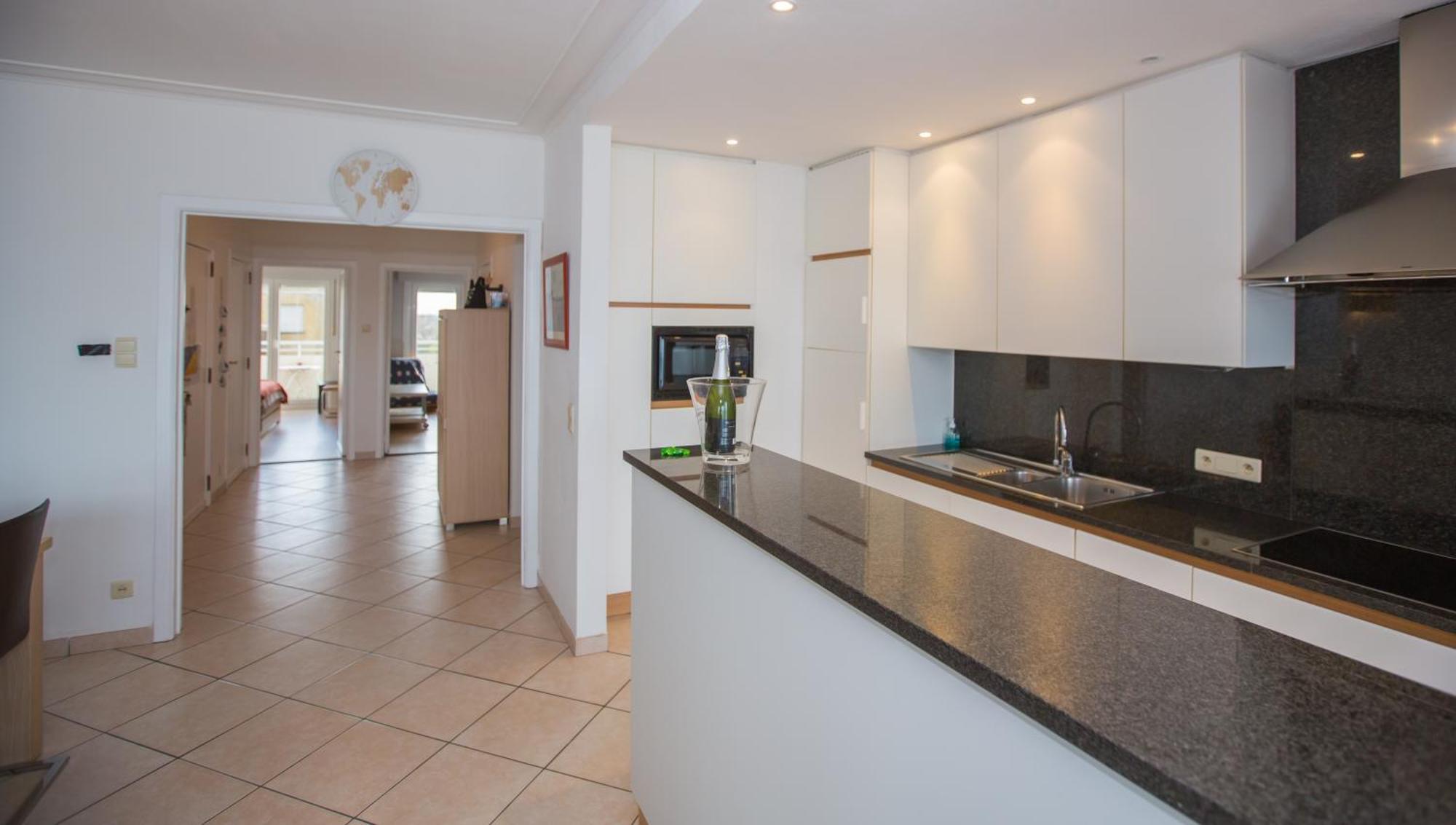 Bright Apartment With Sea View Oostende Buitenkant foto